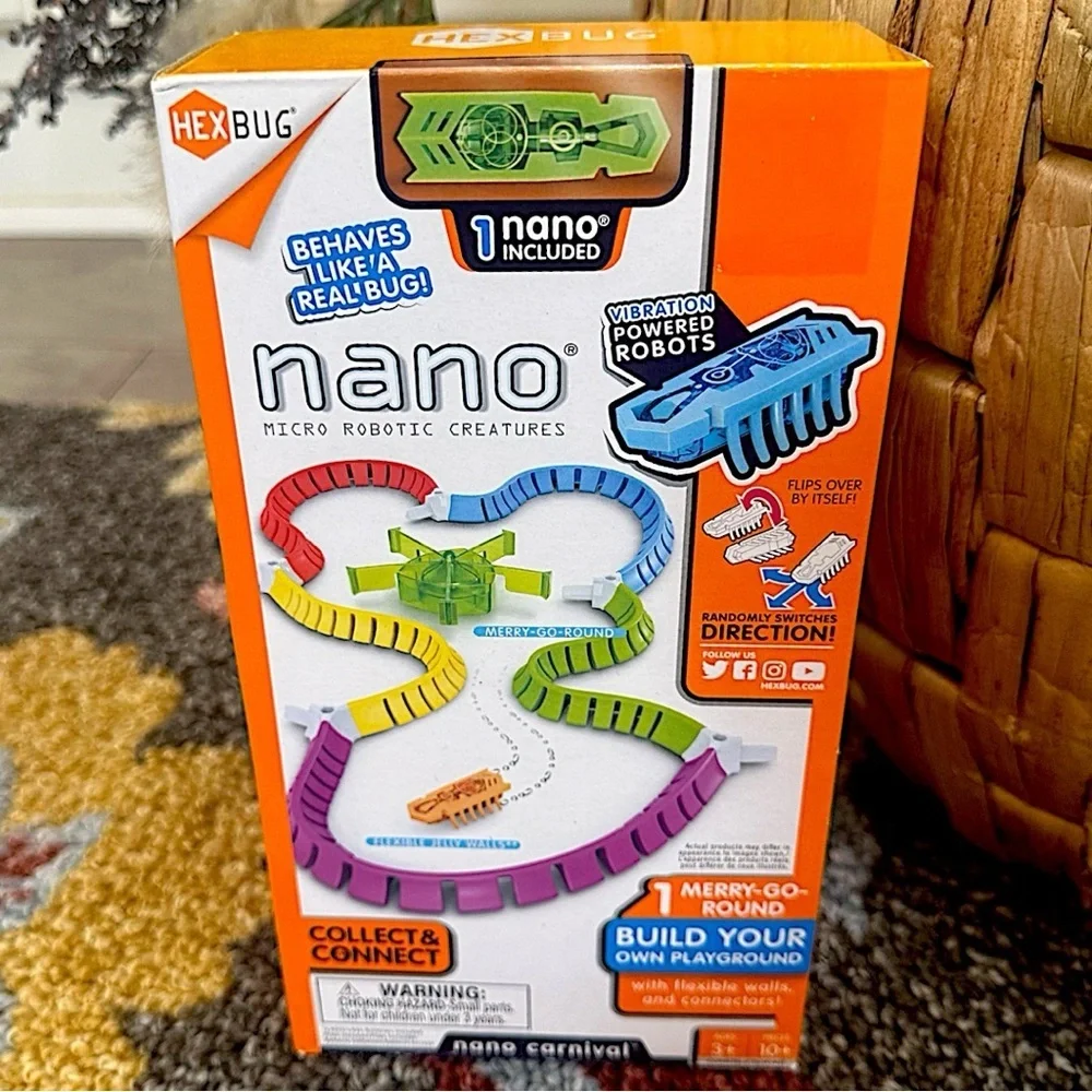 New Hexbug Nano Carnival NIB +Lot Tracks Cells Hexbugs Bugs Collection NIB